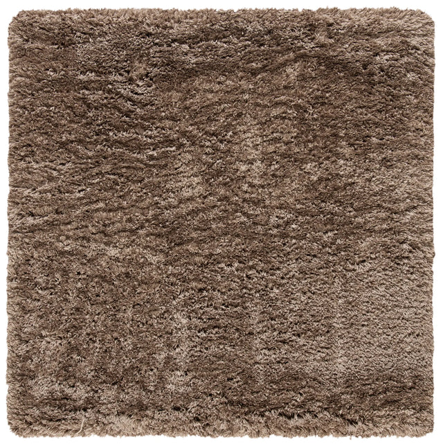 Safavieh Polar Shag 5'-1" x 5'-1" Rug in Mushroom