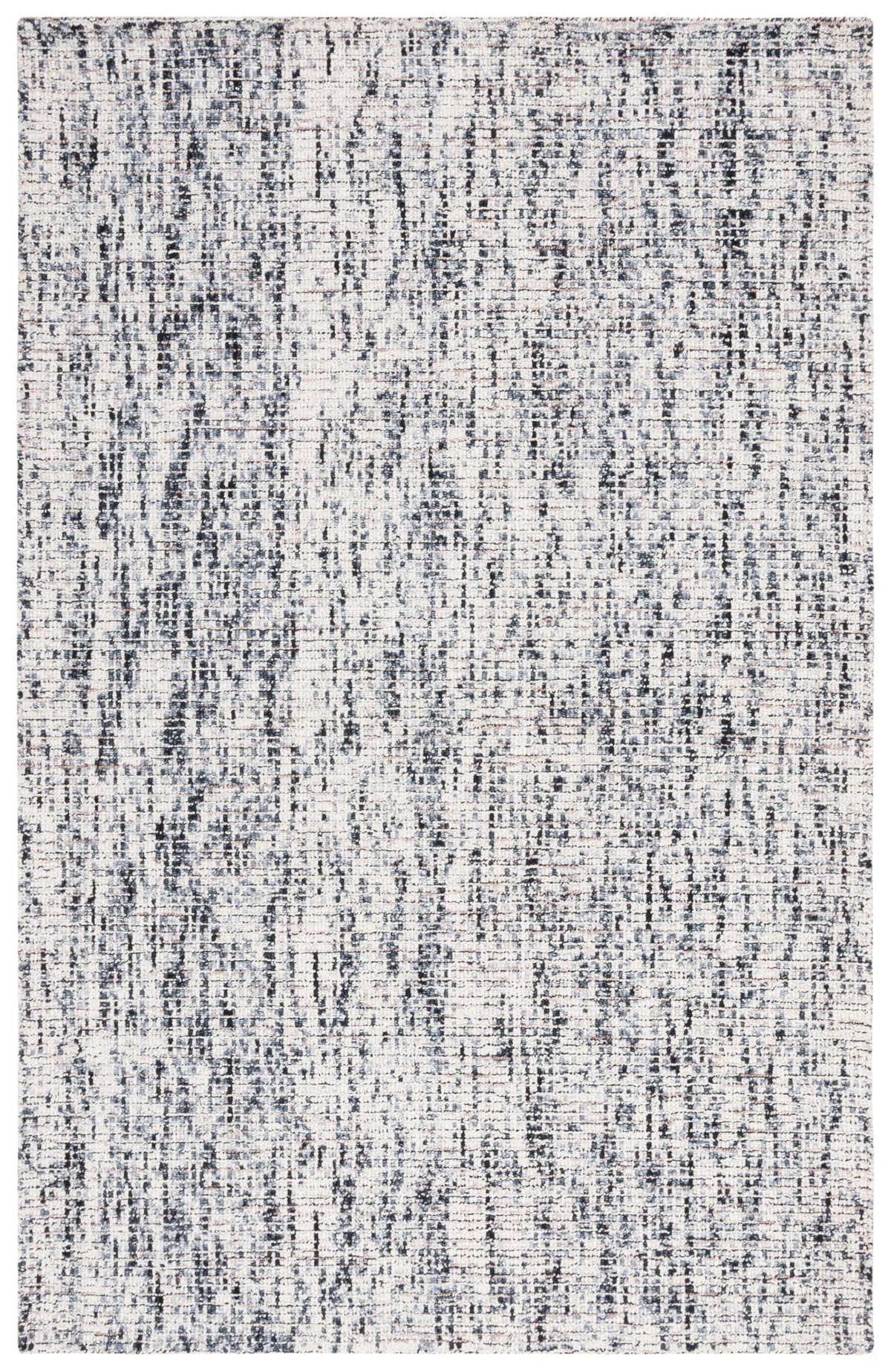 Safavieh Abstract 4'-0" x 6'-0" Rug in Black / Beige