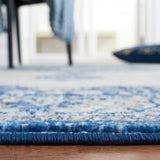 Safavieh Brentwood 5'-3" x 7'-6" Rug in Blue / Ivory