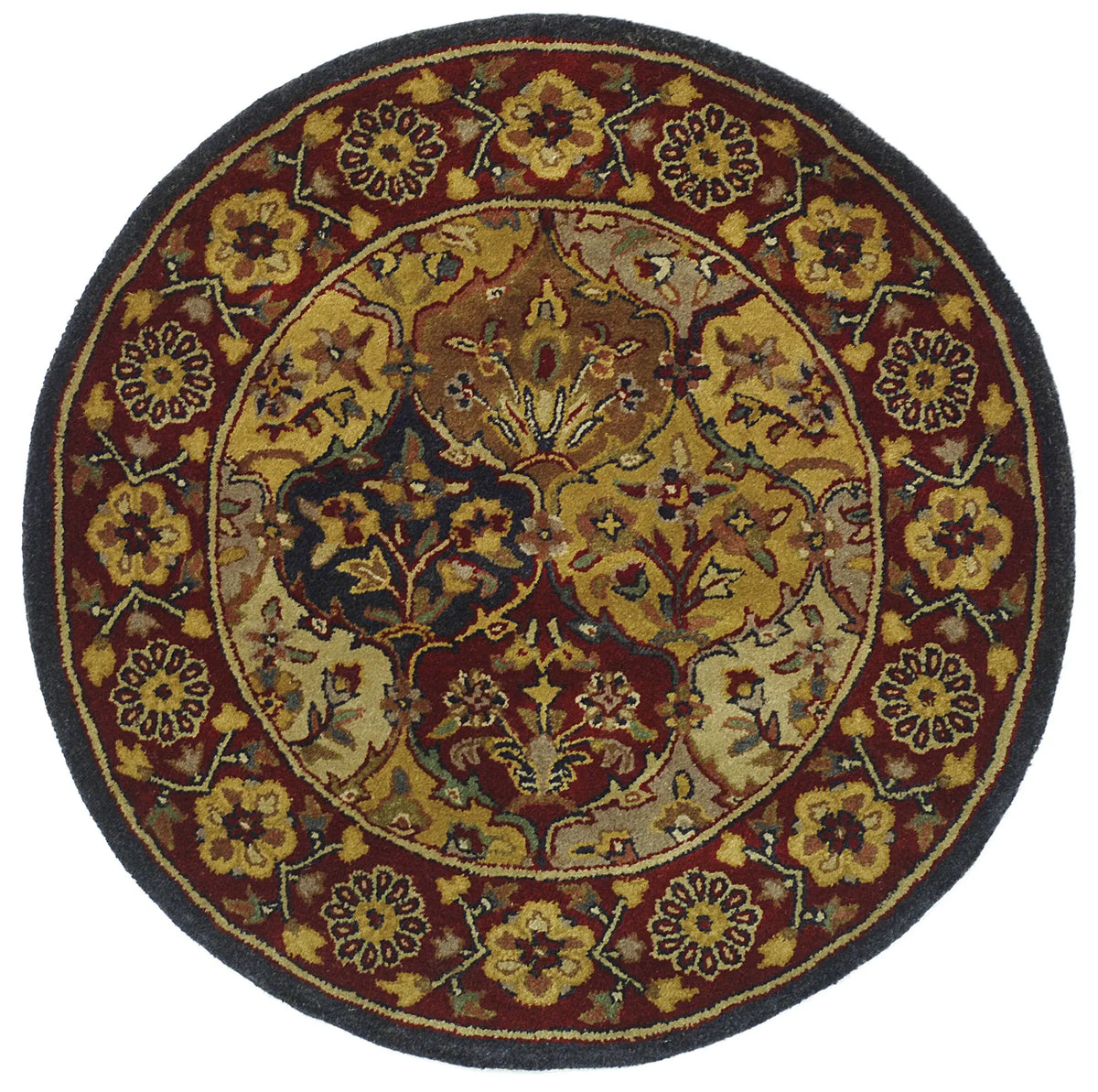 Safavieh Heritage 3'-6" x 3'-6" Rug in Multi / Navy