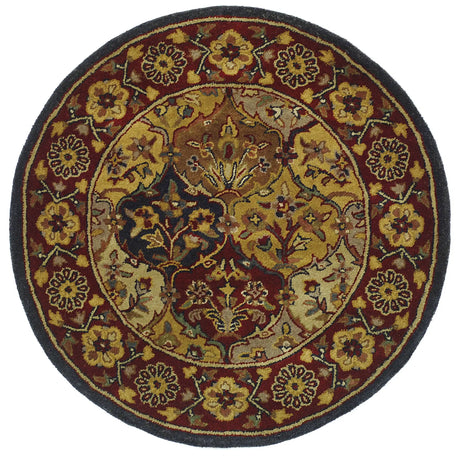Safavieh Heritage 3'-6" x 3'-6" Rug in Multi / Navy