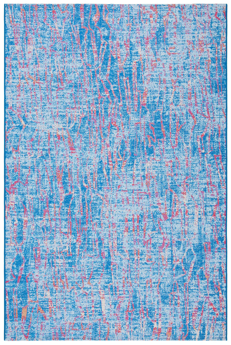 Safavieh Summer 4'-0" x 6'-0" Rug in Blue / Red