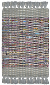 Safavieh Montauk 2'-0" x 3'-0" Rug in Grey / Multi