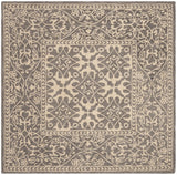 Safavieh Suzani 5'-0" x 5'-0" Rug in Grey / Beige