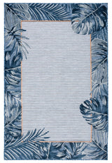 Safavieh Cabana 4'-0" x 6'-0" Rug in Ivory / Navy
