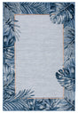 Safavieh Cabana 4'-0" x 6'-0" Rug in Ivory / Navy