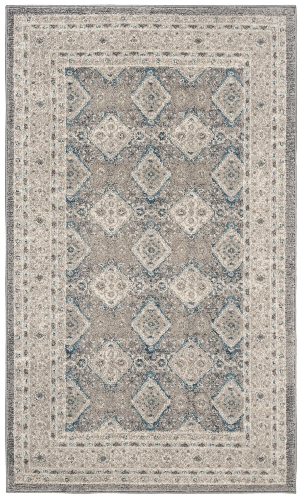Safavieh Sofia 3'-0" x 5'-0" Rug in Light Grey / Beige