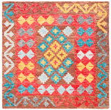 Safavieh Aspen 7'-0" x 7'-0" Rug in Brown / Red