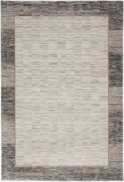 Nourison Desire Dsr02 Grey/Black Area Rug