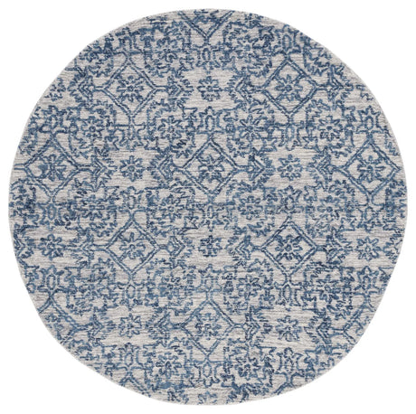 Safavieh Micro-Loop 5'-0" x 5'-0" Rug in Blue