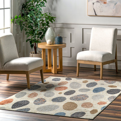 Nuloom Libby Colorful Pebbles Gcel06A Multi Area Rug