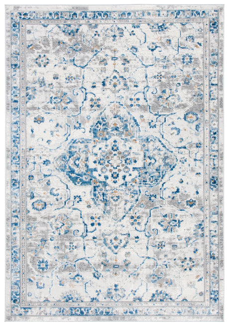 Safavieh Shivan 100 4'-0" x 6'-0" Rug in Ivory / Blue