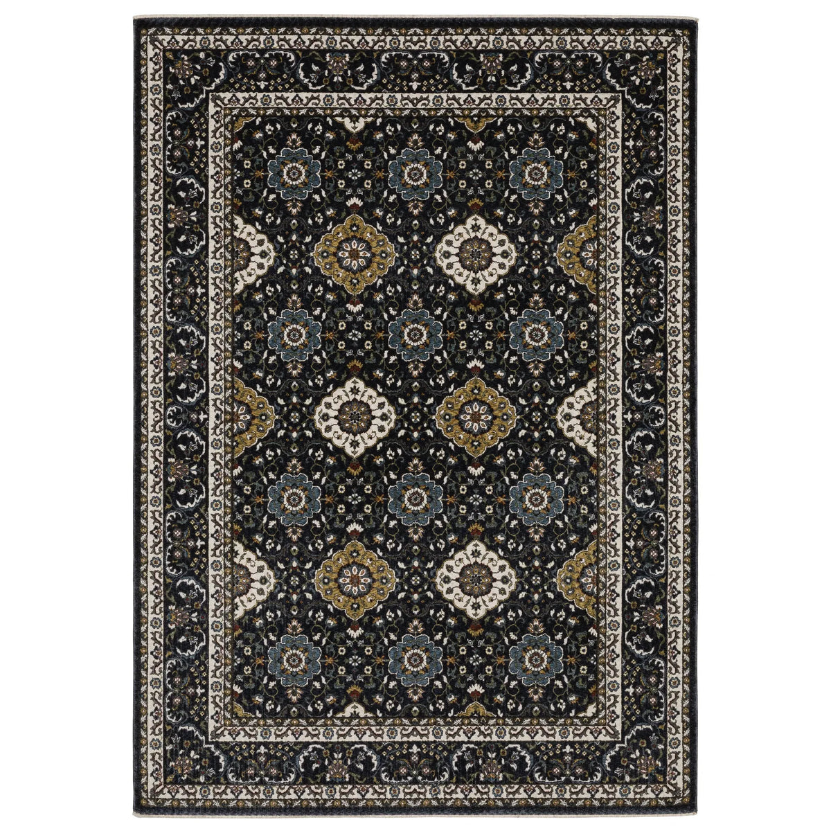 Oriental Weavers Sphinx Vivian VI04C Gold Rugs - main flat