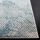 Safavieh Meadow 100 4'-0" x 6'-0" Rug in Turquoise / Ivory