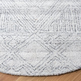 Safavieh Abstract 6'-0" x 6'-0" Rug in Ivory / Grey