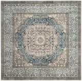 Safavieh Sofia 5'-1" x 5'-1" Rug in Light Grey / Blue
