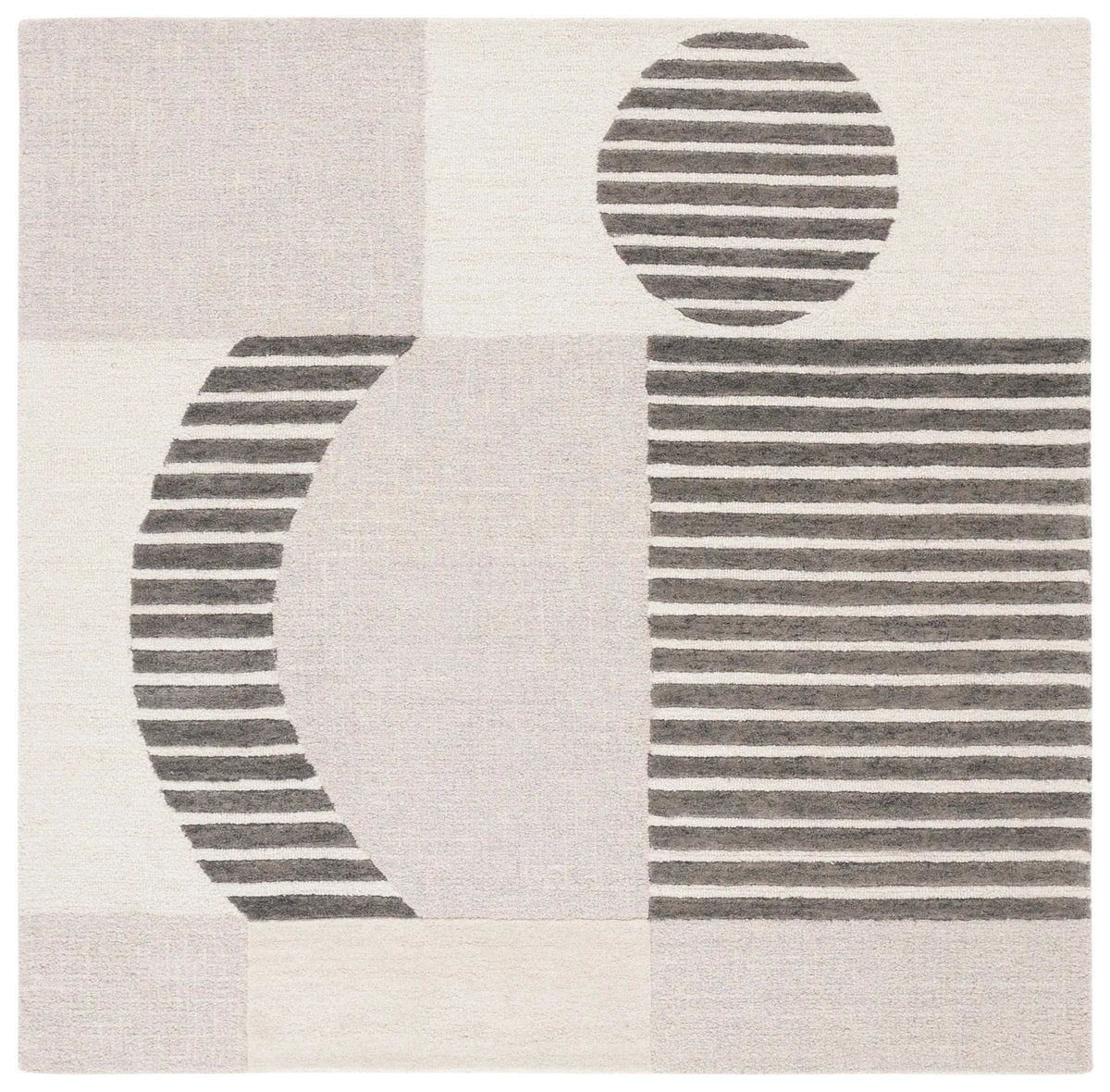 Safavieh Chatham 6'-0" x 6'-0" Rug in Grey / Dark Grey