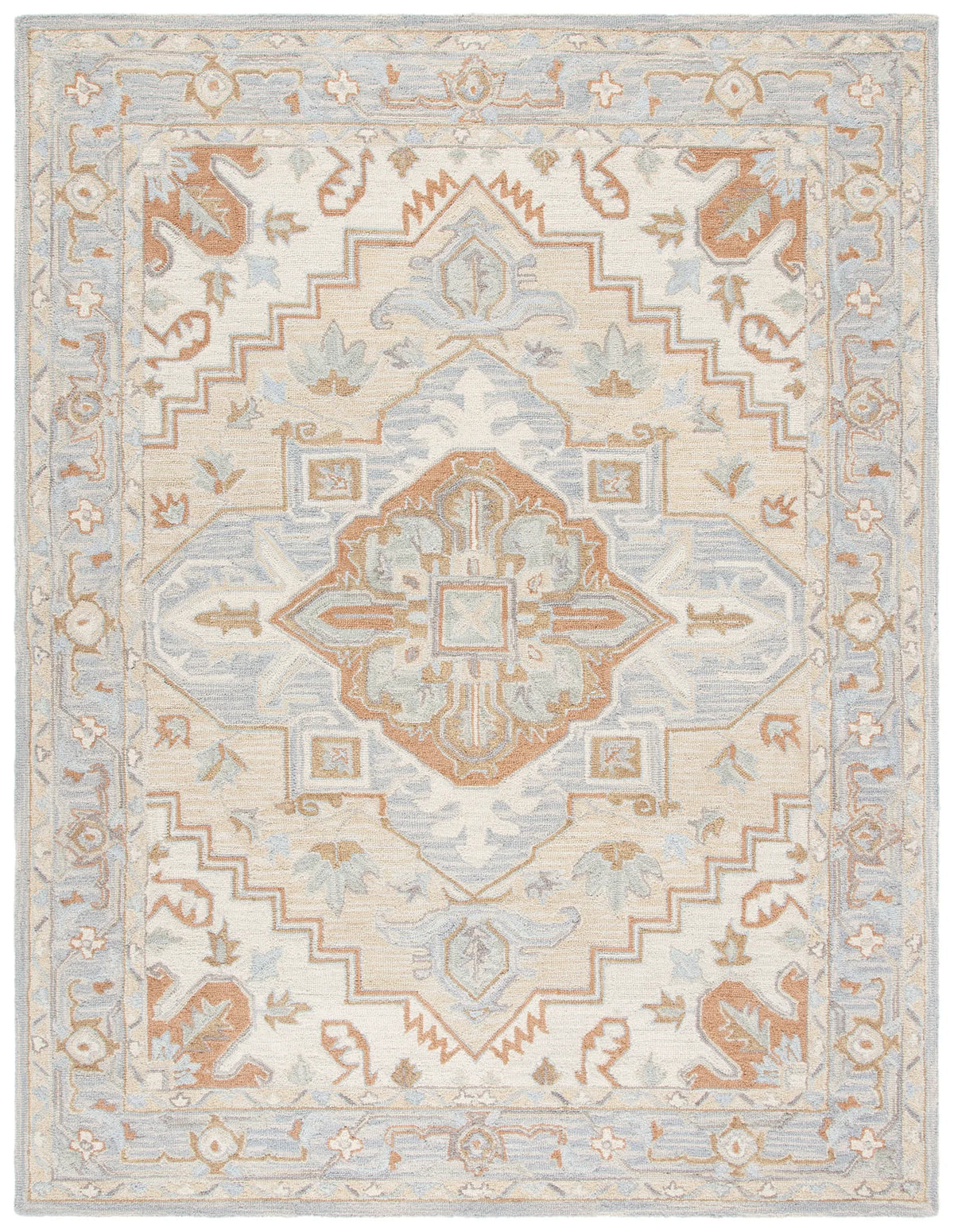 Safavieh Heritage 10'-0" x 14'-0" Rug in Beige / Grey
