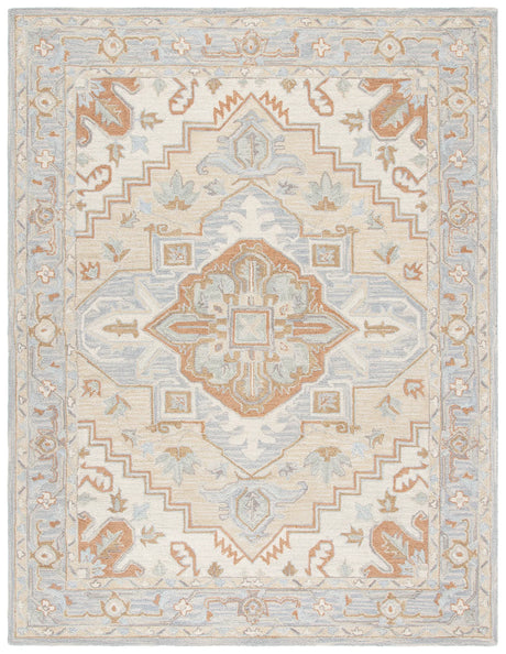 Safavieh Heritage 10'-0" x 14'-0" Rug in Beige / Grey