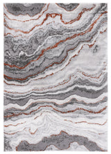 Safavieh Craft 4'-0" x 6'-0" Rug in Grey / Orange