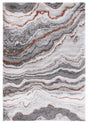 Safavieh Craft 4'-0" x 6'-0" Rug in Grey / Orange