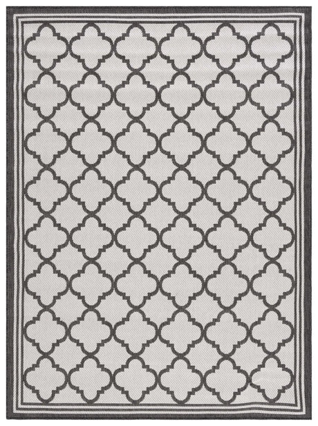 Safavieh Martha Stewart 5'-1" x 7'-0" Rug in Light Grey / Charcoal