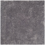 Safavieh Shag 7'-0" x 7'-0" Rug in Grey