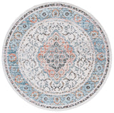 Safavieh Shivan 6'-7" x 6'-7" Rug in Grey / Blue