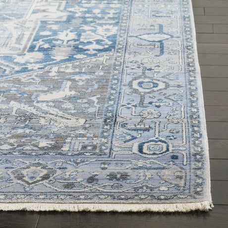 Safavieh Vintage Persian 6'-0" x 9'-0" Rug in Charcoal / Blue