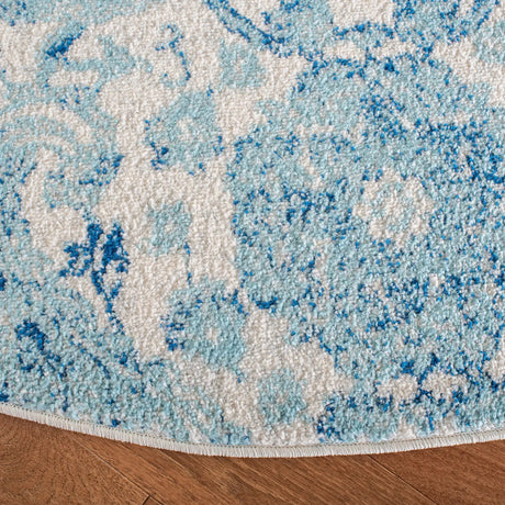 Safavieh Madison 10'-0" x 10'-0" Rug in Cream / Turquoise