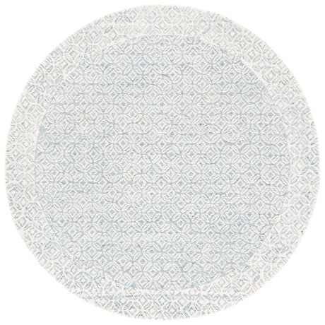 Safavieh Abstract 6'-0" x 6'-0" Rug in Blue / Ivory