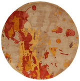 Safavieh Soho 6'-0" x 6'-0" Rug in Beige / Multi