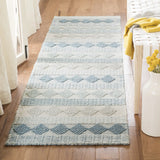 Safavieh Natura 2'-3" x 8'-0" Rug in Blue / Ivory