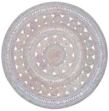 Safavieh Cape Cod 5'-0" x 5'-0" Rug in Pink / Blue