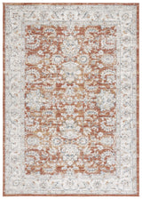 Safavieh Avalon 4'-0" x 6'-0" Rug in Rust / Ivory