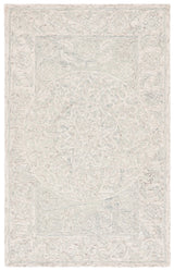 Safavieh Micro-Loop 4'-0" x 6'-0" Rug in Light Blue / Beige