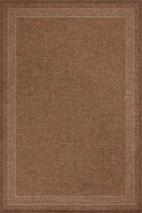 Loloi Merrick Mer-07 Cinnamon/Multi Rug - main flat