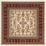 Safavieh Lyndhurst 5'-3" x 5'-3" Rug in Ivory / Red
