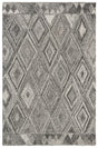 Safavieh Abstract 4'-0" x 6'-0" Rug in Grey / Black