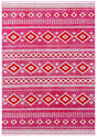 Safavieh Adirondack 4'-0" x 6'-0" Rug in Fuchsia / Ivory