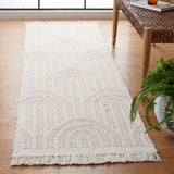 Safavieh Kilim 2'-3" x 8'-0" Rug in Light Grey / Ivory