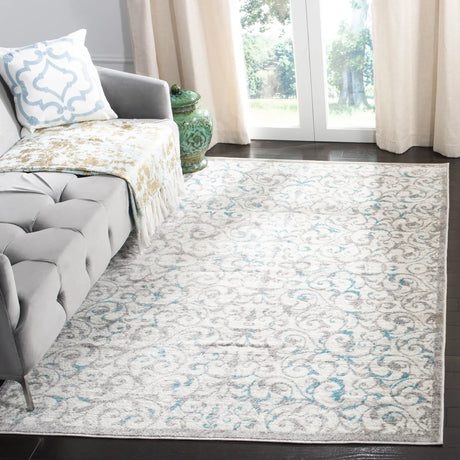 Safavieh Skyler 5'-1" x 7'-6" Rug in Ivory / Blue