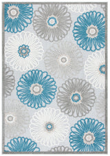 Safavieh Cabana 4'-5" x 6'-5" Rug in Beige / Blue