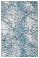 Safavieh Meadow 100 3'-3" x 5'-0" Rug in Turquoise / Ivory