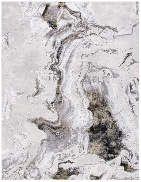 Safavieh Amelia 10'-0" x 14'-0" Rug in Grey / Gold