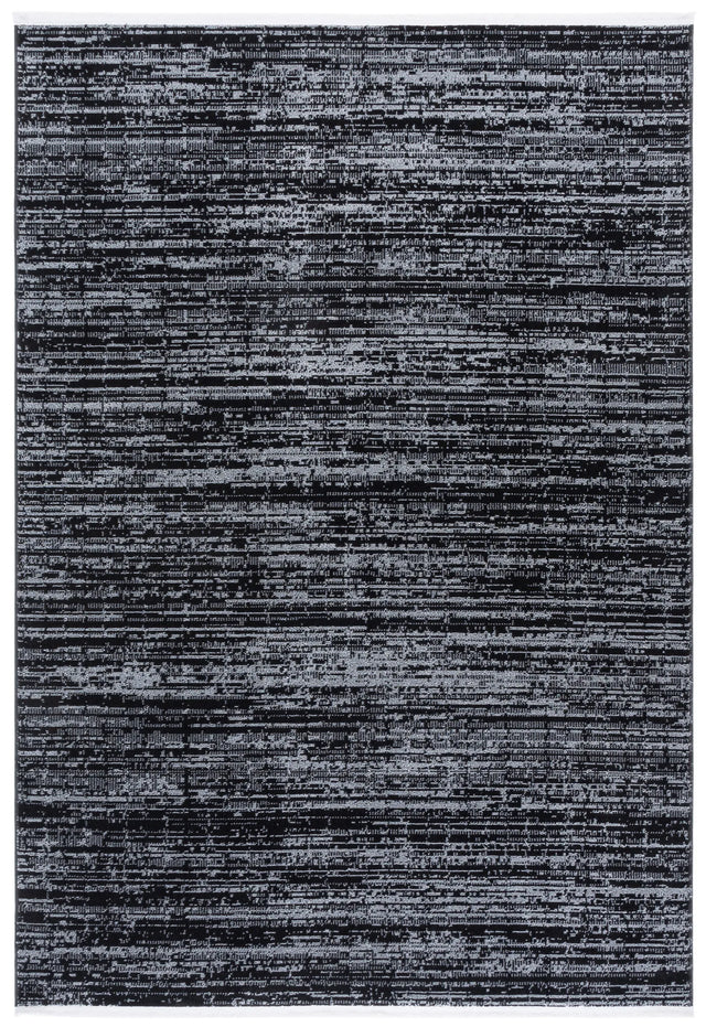 Safavieh Mila 4'-0" x 6'-0" Rug in Black / Ivory