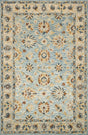 Loloi Victoria Vk-18 Lt. Blue / Natural Rugs - main flat