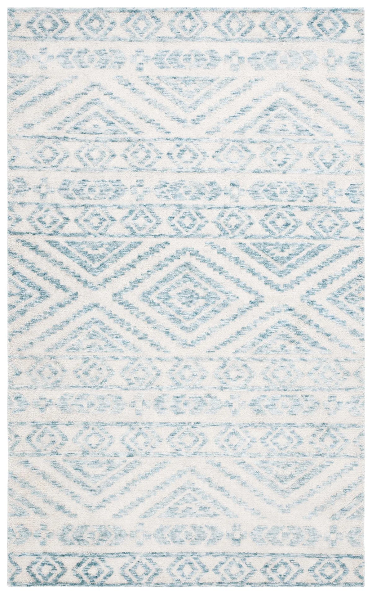 Safavieh Audrey 4'-0" x 6'-0" Rug in Ivory / Blue