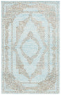 Safavieh Metro 4'-0" x 6'-0" Rug in Light Blue / Green