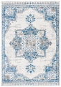 Safavieh Shivan 100 4'-0" x 6'-0" Rug in Ivory / Blue